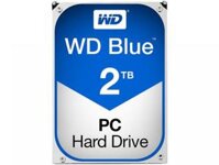 WD Blue 2TB Desktop Hard Disk Drive - 5400 RPM SATA 6Gb/s 64MB Cache 3.5 Inch