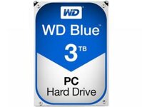 WD Blue 3TB Desktop Hard Disk Drive - 5400 RPM SATA 6Gb/s 64MB Cache 3.5 Inch