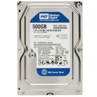 WD HDD Blue 500GB 3.5" SATA 6Gb/s/ 32MB Cache/ 7200RPM (Màu xanh)