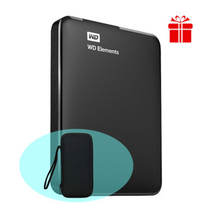 Ổ cứng cắm ngoài Western External  Elements WDBUZG5000ABK - 500GB, USB 3.0