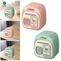 Wdfqw Tự Động Nâng Tiết Kiệm Ngân Hàng Vân Tay -Máy Atm Mini Bảo Vệ Người Lớn / Bé Gái / Bé Trai