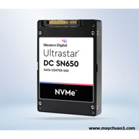 WD/HGST UltrastarSN650 7.68TB NVMePCIe4 U.3 15mmISE1DWPD
