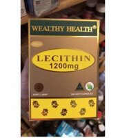 Wealthy health lecithin 1200mg 200v