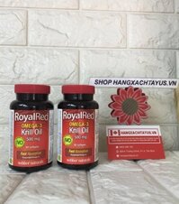 Webber Naturals Royal Red Omega-3 Krill Oil, 500mg, 60  viên nang mềm .sản xuất canada