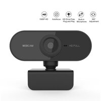 Webcam 1080p có mic full hd cực đẹp full box pd0011 - Camera máy tính bàn Dùng học và dạy online