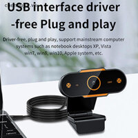 Webcam 1080P HD 2K Có Đầu Cắm USB Cho PC Mac Laptop Máy Tính Để Bàn