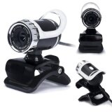 Webcam đầu cắm USB 12 Megapixel HD 60 ° MIC Kẹp dùng cho Máy tính (Màu đen)-quốc tế