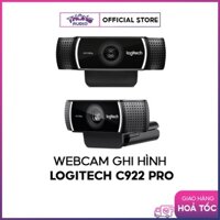 Webcam Ghi Hình Logitech C922 Pro Livestream Full Hd- Hàng chính hãng