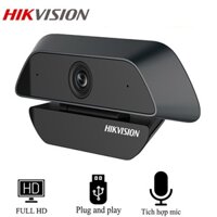 Webcam Hikvision DS-U525 hình ảnh chân thực, tự điều chỉnh độ sáng.Tích hợp Mic, chống ồn thông minh - Hàng Chính Hãng