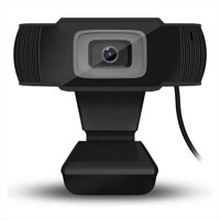 Webcam HXSJ A870 USB 480P tiêu cự cố định tích hợp Micrô hấp thụ âm thanh cho Máy tính để bàn Máy tính xách tay -Màu đen