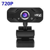 Webcam HXSJ S50 30 khung hình / giây HD 720P 100 Megapixel cho Máy tính để bàn / Máy tính xách tay / Smart TV, với Micrô hấp thụ âm thanh 10m