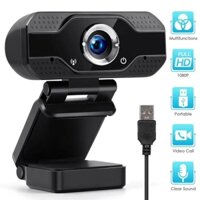 Webcam Kẹp FULL HD 1080P Màn Hình Tích Hợp Míc - Webcam Máy Tính Hỗ Trợ Học Trực Tuyến, để bàn