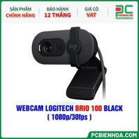 WEBCAM LOGITECH BRIO 100 BLACK ( 1080p/30fps )