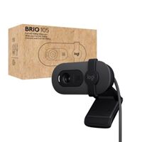 Webcam Logitech Brio 105 đen full HD Chính hãng