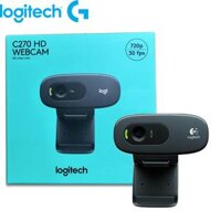 Webcam Logitech C270 (Có Mic, HD 720P, megapixel)