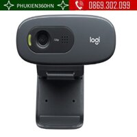 Webcam Logitech C270 độ phân giải HD 720P Livetream cho máy tính PC, Laptop, Học online