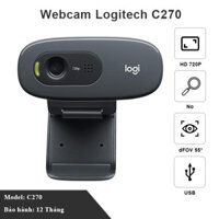 Webcam Logitech C270 HD 720P