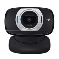Webcam Logitech C615 1080p HD 30 FPS - Xoay được 360o, tự động lấy nét và chỉnh sáng, mic giảm tiếng ồn, tương thích PCLaptop - Hàng chính hãng