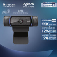 Webcam Logitech C920 Pro Full HD 1080p 30FPS - mic kép to rõ, tự động lấy nét HD
