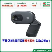WEBCAM LOGITECH HD C270 ( 720p/30fps )