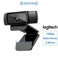 Webcam Logitech HD C920 Pro HD 1080p có mic, auto focus Hàng chính hãng