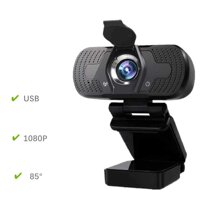 webcam máy tính mini có mic full hd 1080p - web cam usb camera pc laptop livestream học zoom online,webcam kẹp màn hình - W8-1080P full hd