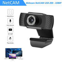 Webcam NetCAM USB 200 độ phân giải 1080P