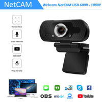 Webcam NetCAM USB 600B độ phân giải 1080P