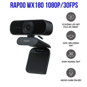 Webcam Rapoo XW180 1080p