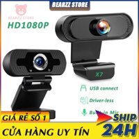 Webcam USB mini HD 1080P 720P tích hợp mi cờ rô tiện lợi dành cho máy tính