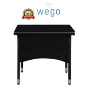 WEGO BÀN BAN CÔNG NGOÀI TRỜI BẰNG MÂY NHỰA // Outdoor Furniture Balcony Table Rattan furniture Side Table for Indoor