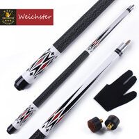 Weichster Billiard Pool Cue Stick 12 Maple Wood Shaft 58" 13mm Screw on Tip Cue