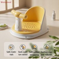 {Weiconed} Ghế tắm cho trẻ em Đế tắm di động cho trẻ sơ sinh và trẻ nhỏ Phụ kiện tăng trưởng cho trẻ em Ghế tắm chống trượt mới