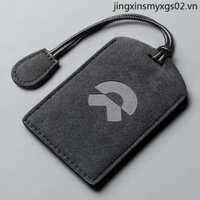 Weilai Mới Năng Lượng Thẻ Chìa Khóa es6 Hộp Đựng Thẻ et5t Hộp Đựng Chìa Khóa Ô Tô Hộp Đựng Thẻ Sáng Tạo Da Lộn Da Lộn