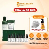 Weilaiya-Combo dầu gội Weilaiya và huyết thanh và huyết thanh mọc tóc ngăn rụng tóc, serum kích thích tóc mọc sau 3 tuần