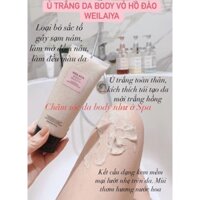 Weilaiya Kem ủ trắng da body vỏ bồ đào 200ml