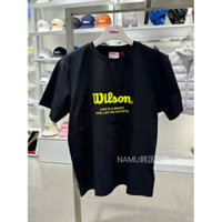 Weisheng Nam Nữ Cùng Cổ Tròn Áo Thun Mới Cổ Điển In Chữ 100% Cotton Cao Cấp Thể Thao Quần Áo Tennis