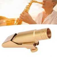 Welcomehome Alto Saxophone Mouthpiece kim loại bằng đồng thau thay thế bằng Cap cho các chuyên gia mới bắt đầu