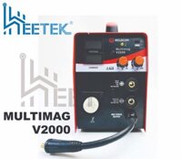 WELDCOM MULTIMAG V2000 MÁY HÀN MIG CÔNG SUẤT CAO, 2 CHẾ ĐỘ MIG VÀ MMA HÀN QUE CÔNG SUẤT CAO