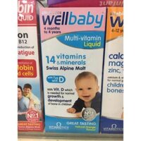 Wellbaby multivitamin