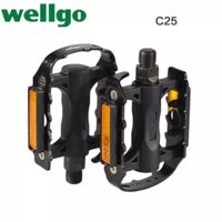 Wellgo Bàn đạp MTB B249 DU Vòng bi nhôm Bàn đạp hợp kim rỗng Siêu nhẹ Bàn đạp leo núi BMX Xe đạp Bộ phận đạp xe