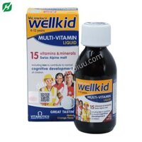 Wellkid Multi-vitamin Liquid – Siro bổ sung khoáng chất cần thiết cho trẻ
