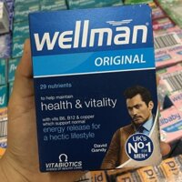 Wellman bổ sung vitamin cho đàn ông