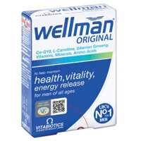 Wellman Original, hỗ trợ tăng cường sức khỏe, hạn chế lão hóa cho nam giới