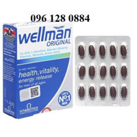 WELLMAN - TĂNG CƯỜNG SINH LÝ VÀ SỨC KHỎE NAM GIỚI (HỘP 30 VIÊN)