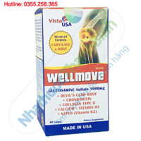 Wellmove giảm đau nhức xương khớp, chống thoái hóa khớp