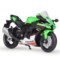 Welly Mô Hình Xe Mô Tô Kawasaki Ninja ZX-10R Die Cast 2021 Tỉ Lệ 1: 18