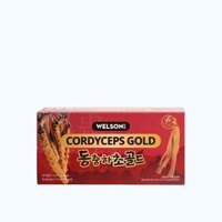 Welson Cordyceps Gold Nước Uống Đông Trùng Hạ Thảo hỗ trợ tăng cường sức khỏe (Hộp 10 chai)