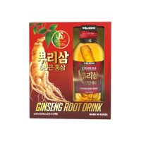 Welson Nước Uống Welson Nhân Sâm Nguyên Củ Ginseng Root Hộp 120ml X 2 Chai