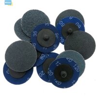 Welv 100 CÁI Giá đỡ đĩa chà nhám khóa nhanh cho miếng mài khuôn 36 / 60 / 80 / 120 Grit